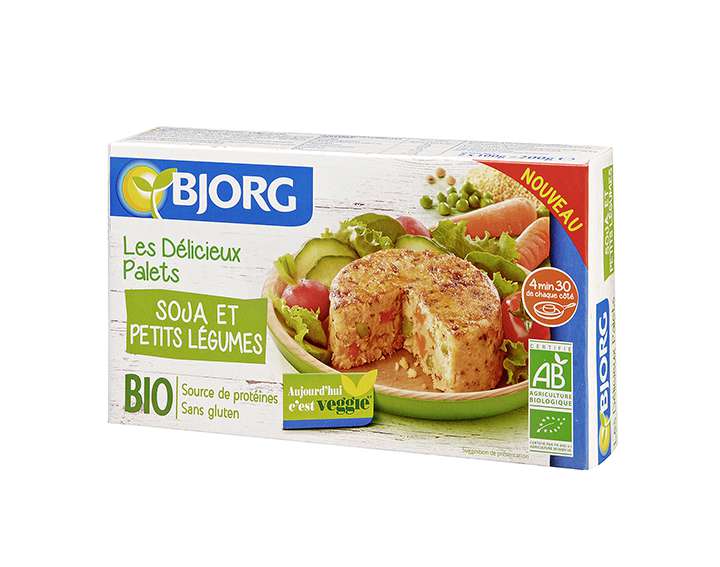 Bjorg Palets Soja et Petits Légumes