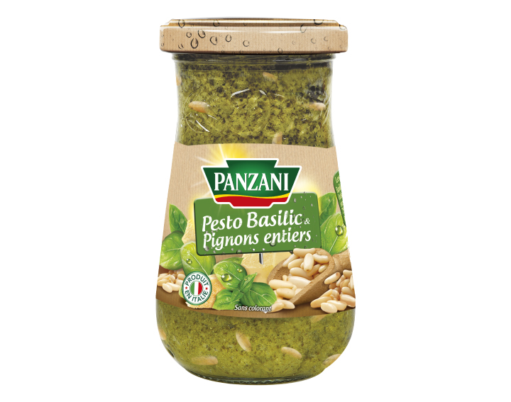 Pesto Basilic & Pignons entiers
