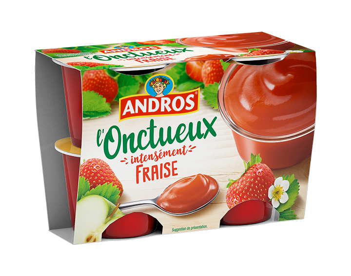 L'Onctueux Fraise 4x97g