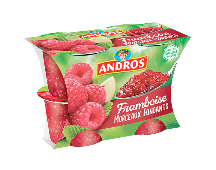 Framboise Morceaux 4x100g