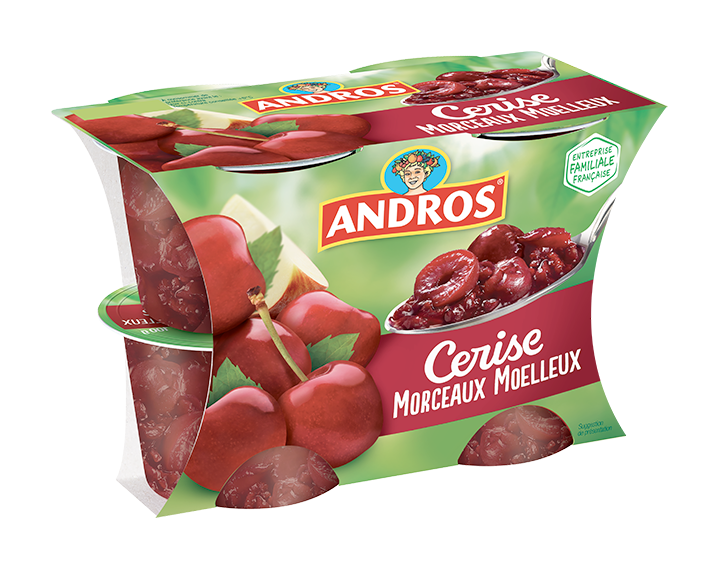 Cerise Morceaux 4x100g