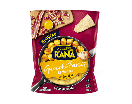 Gnocchi farcis à la Carbonara 280g