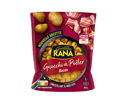 Gnocchi à poêler Bacon 270g