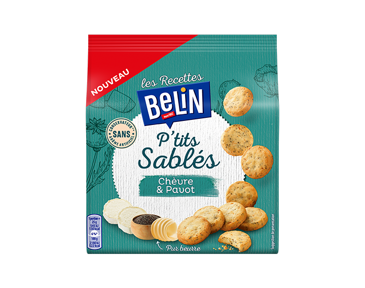 P'tits Sablés Chèvre & Pavot 