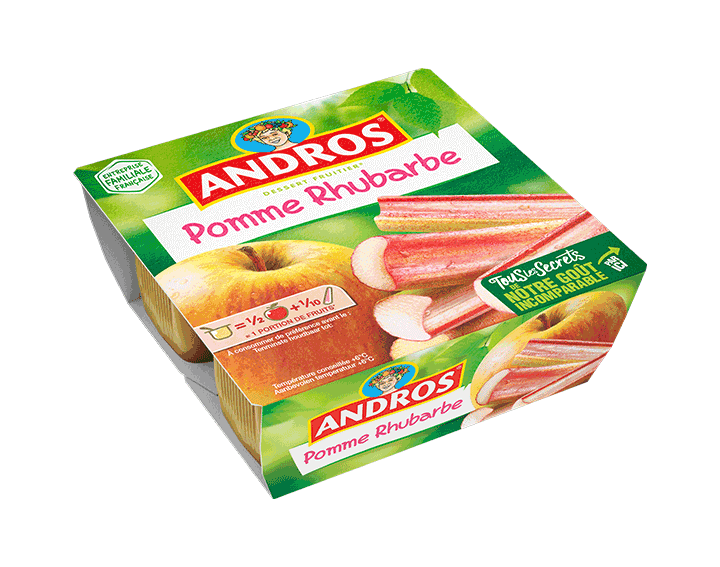 Pomme Rhubarbe x4