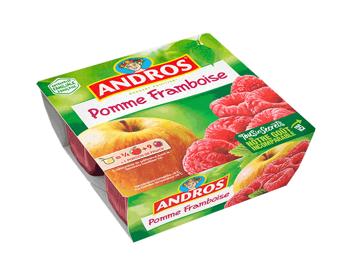 Pomme Framboise x4