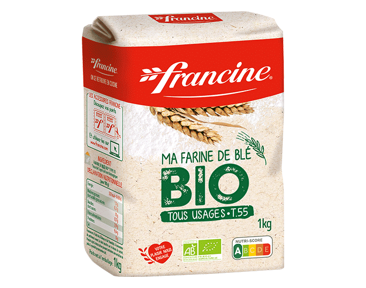 Farine de Blé BIO T55 - 1kg