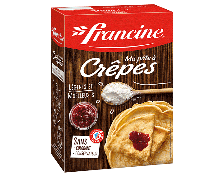 Ma pâte à crêpes Francine