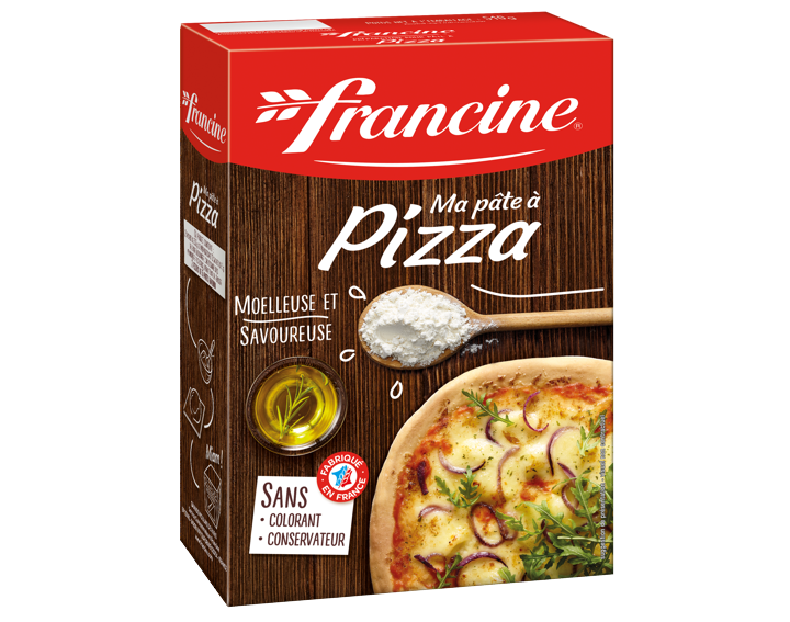 Ma pâte à pizza Francine