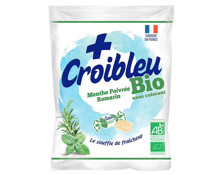 Croibleu Menthe Poivrée Romarin Bio 250g