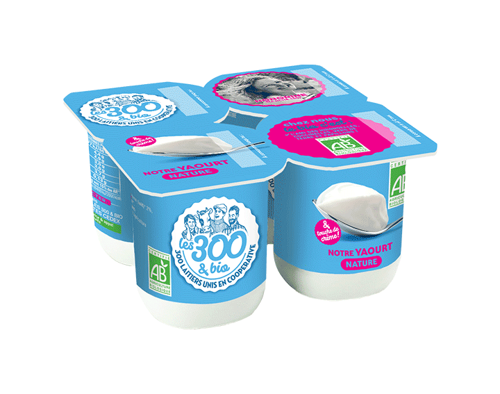 Notre yaourt Nature 4x125g