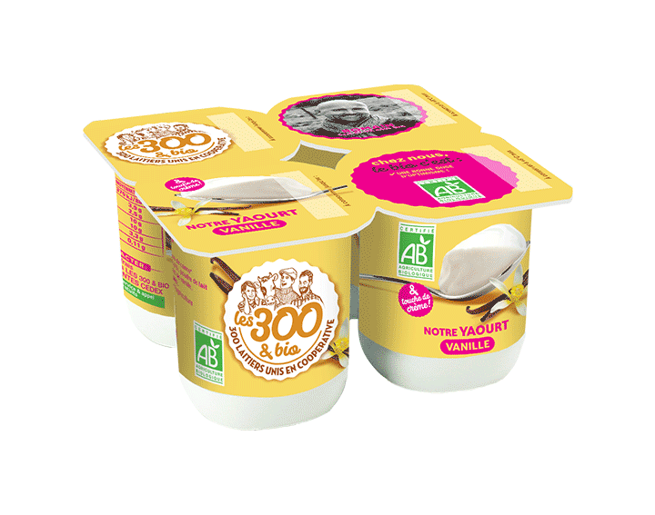 Notre yaourt Vanille 4x125g