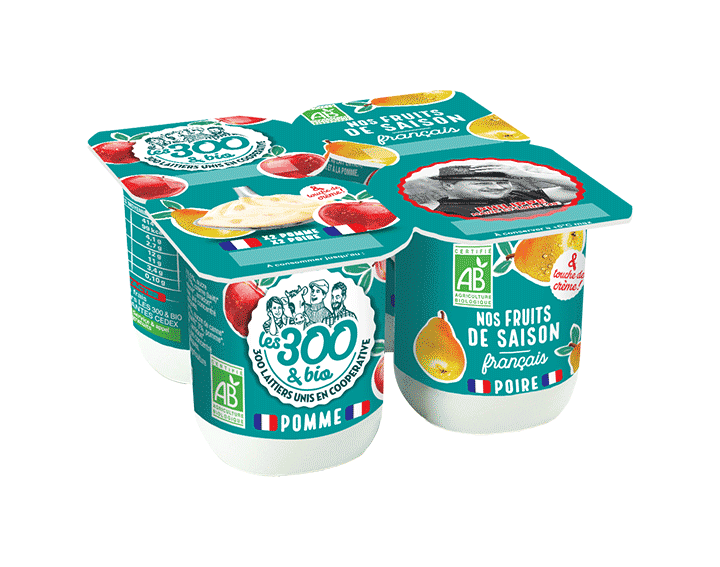 Nos fruits de saison français 4x125g