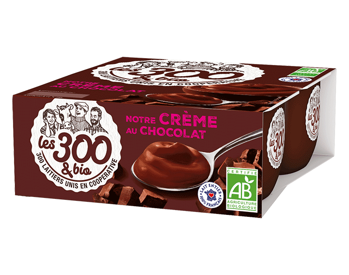 Notre crème dessert chocolat 4x95g
