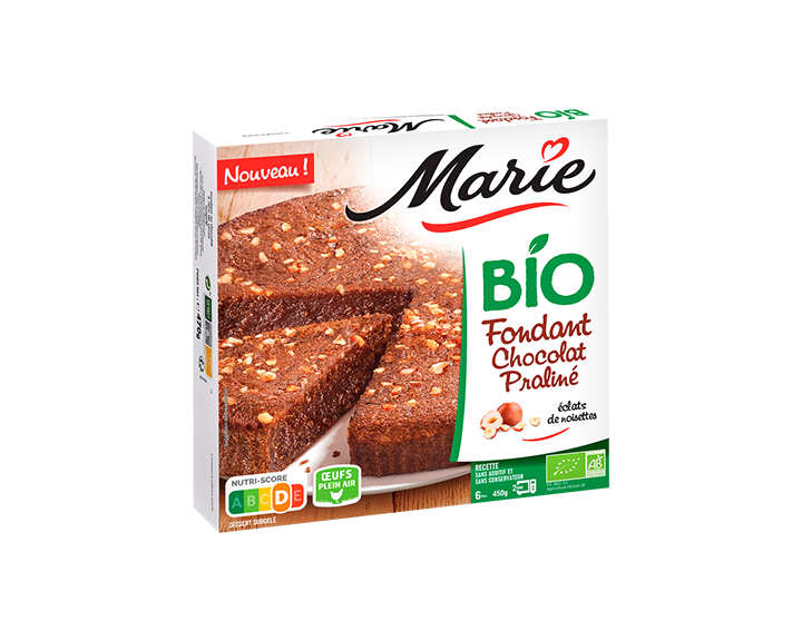 Le Fondant Chocolat Noisette Bio 450g