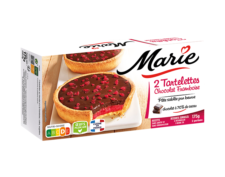 Les Tartelettes Chocolat Framboise 175g
