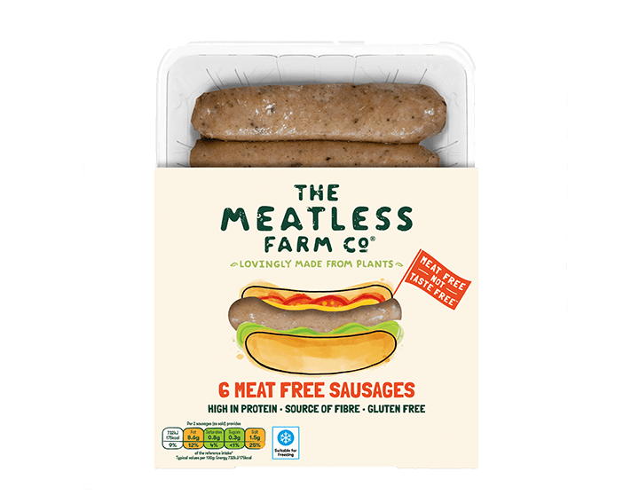 Meat Free Sausages x6, 300g