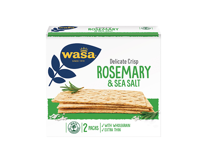 Wasa Delicate Crisp romarin et sel de mer
