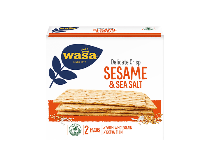 Wasa Delicate Crisp sesam et sel de mer