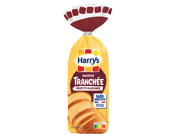 Brioche tranchée nature sans additifs