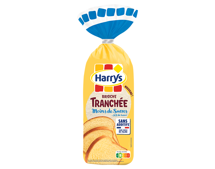 Brioche tranchée -30% sucres sans additifs