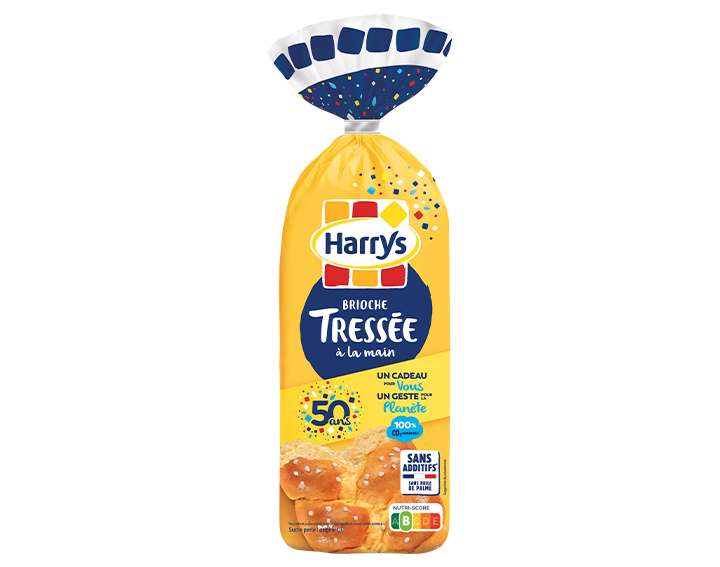 Brioche tressée nature sans additifs