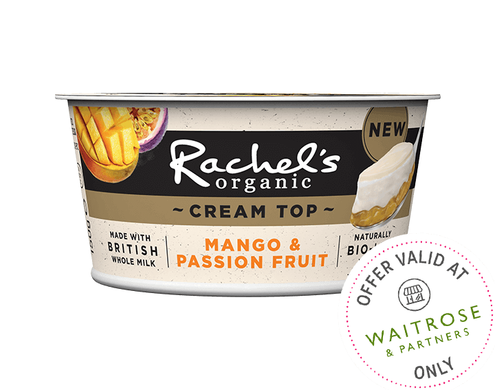 Cream Top Mango & Passion Fruit Yogurt 150g