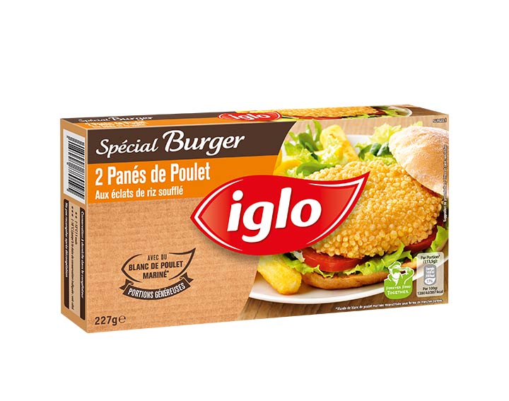 Panés de Poulet Spécial Burger 227g