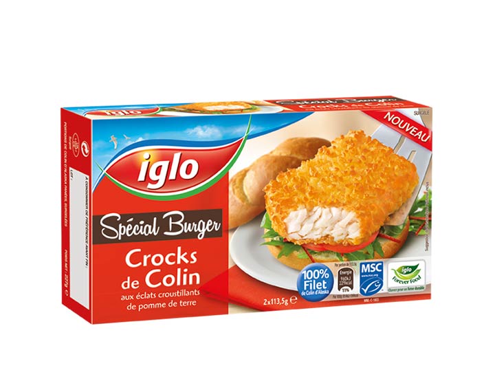 Crocks de Colin Spécial Burger 227g