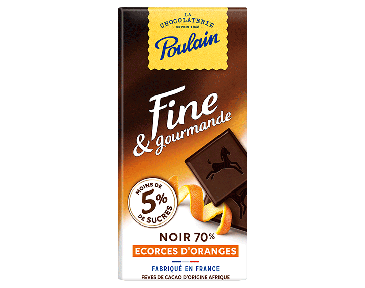 Fine & Gourmande Noir Ecorces d’oranges