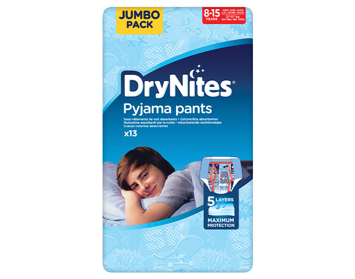 DryNites® 8-15 ans (27-57 kg) x13