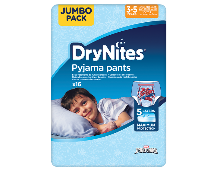 DryNites® 3-5 ans (16-23 kg) x16