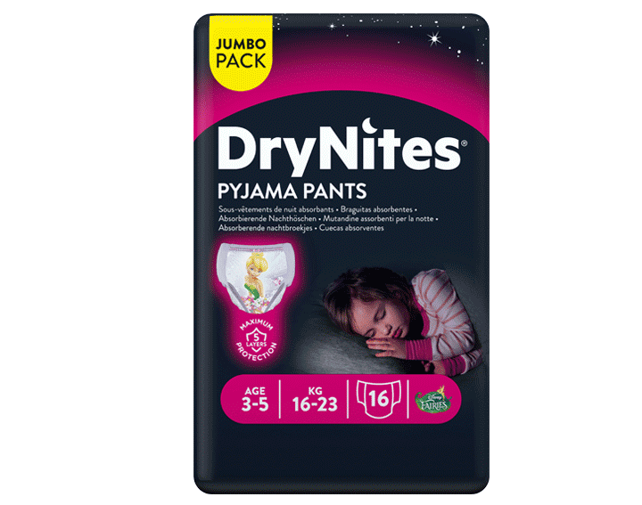DryNites® 3-5 ans (16-23 kg) x16