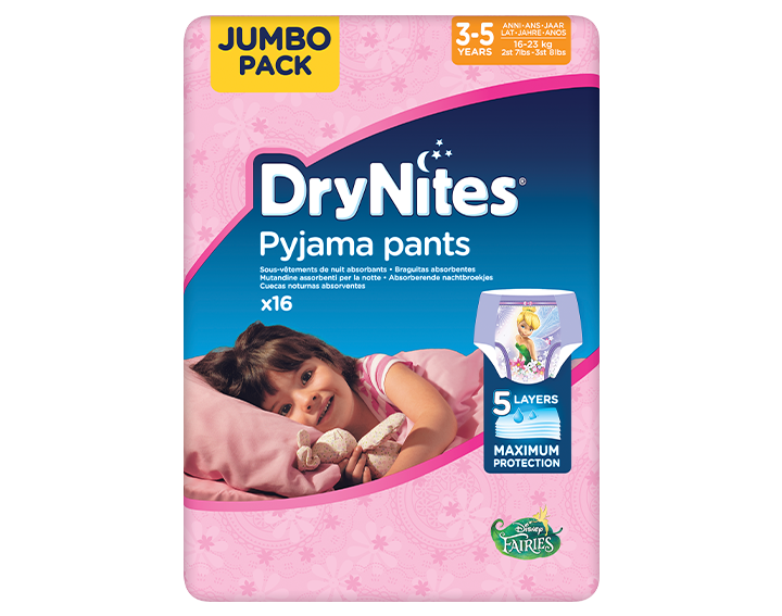 DryNites® 3-5 ans (16-23 kg) x16