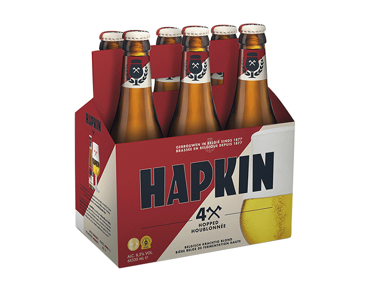 Hapkin bière belge 6x33cl 8.5°