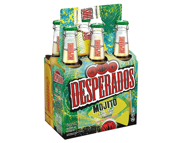 Desperados Mojito bière aromatisée6x33cl 5.9°