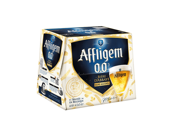 Affligem 0.0 bière abbaye sans alcool 12x25cl