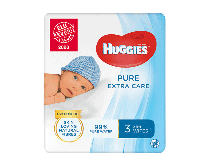 Huggies® PURE EXTRA CARE (3x56)