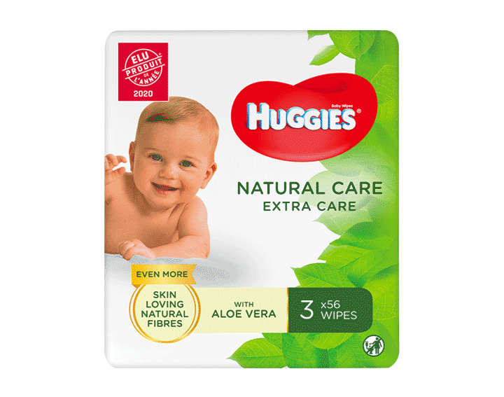 Huggies® NATURAL EXTRA CARE (3x56)