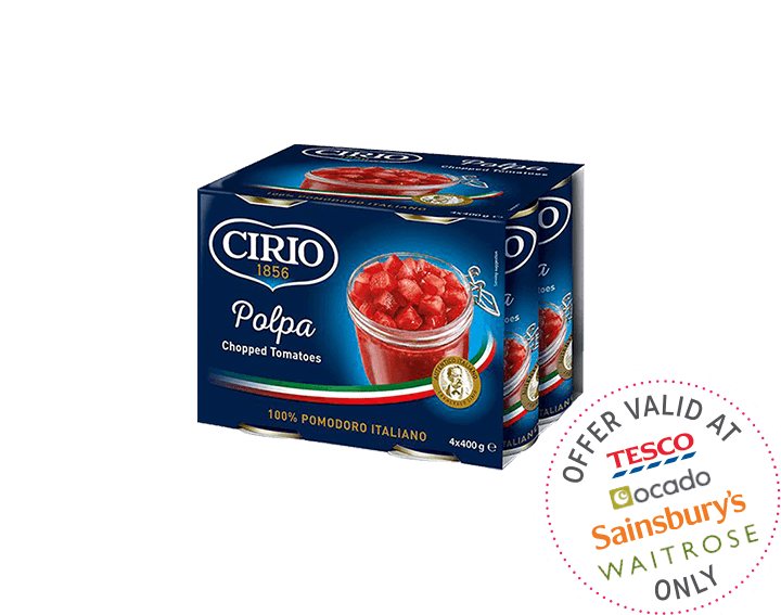 Chopped Tomatoes 4x400g