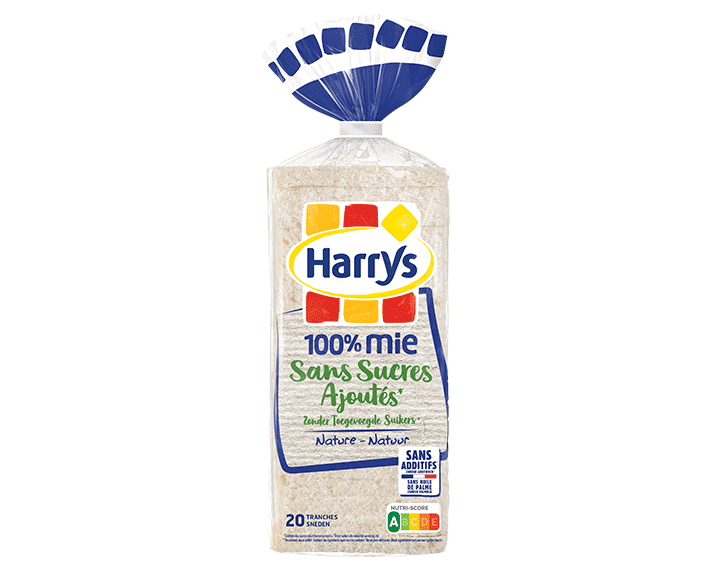 100% mie nature Sans Sucres Ajoutés