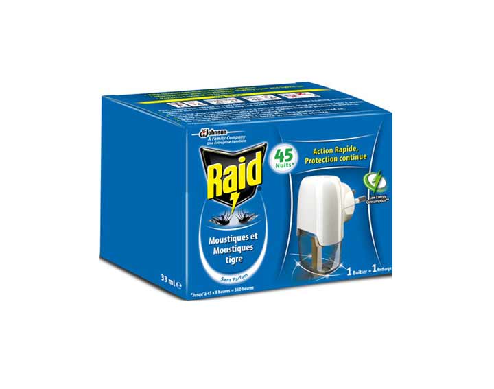 Raid® Diffuseur Electrique Liquide 45 nuits