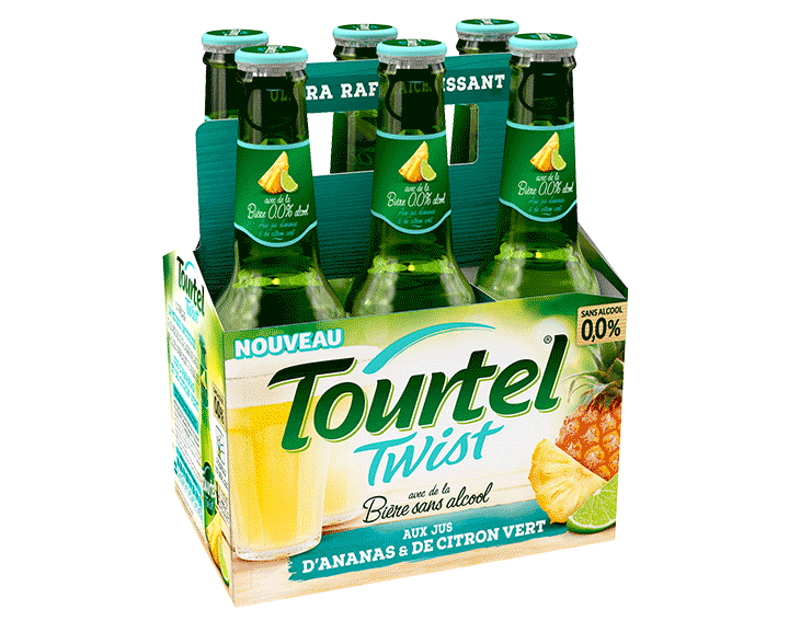 Tourtel Twist Ananas - Citron vert 6 x 27,5cl