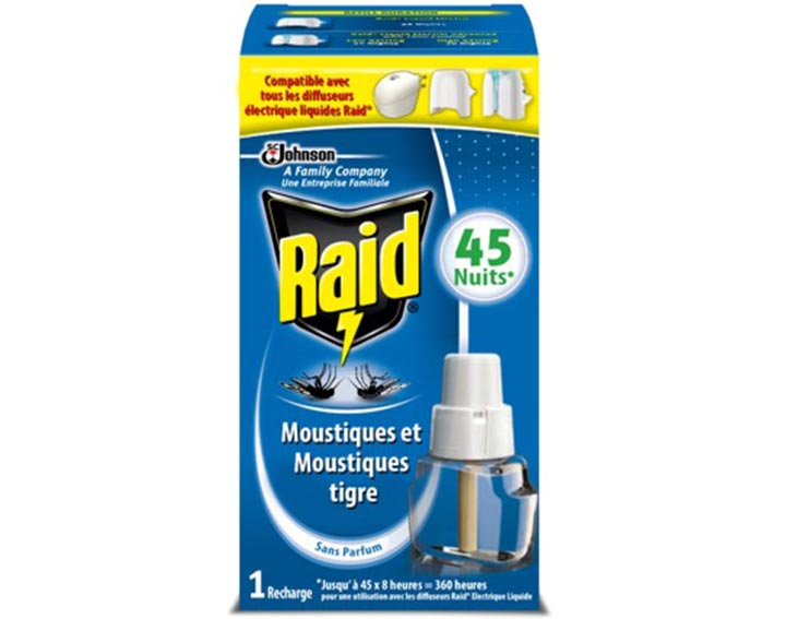 Raid® Recharge électrique liquide 45 nuits