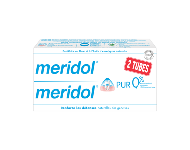 Dentifrice meridol® PUR DUO