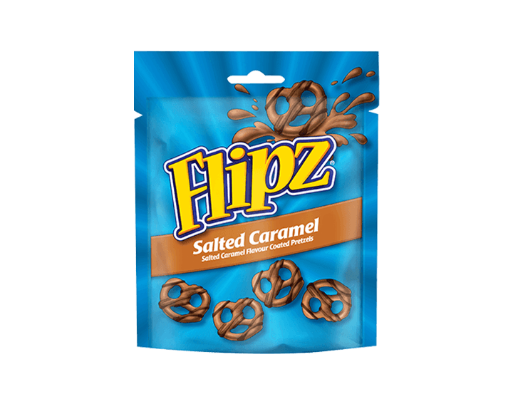 Salted Caramel Flavour Coated Pretzels 90g