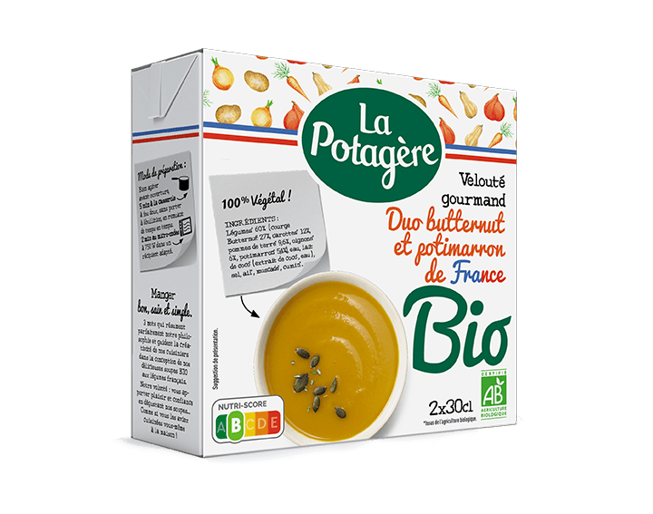 Velouté DUO Butternut et Potimarron de France
