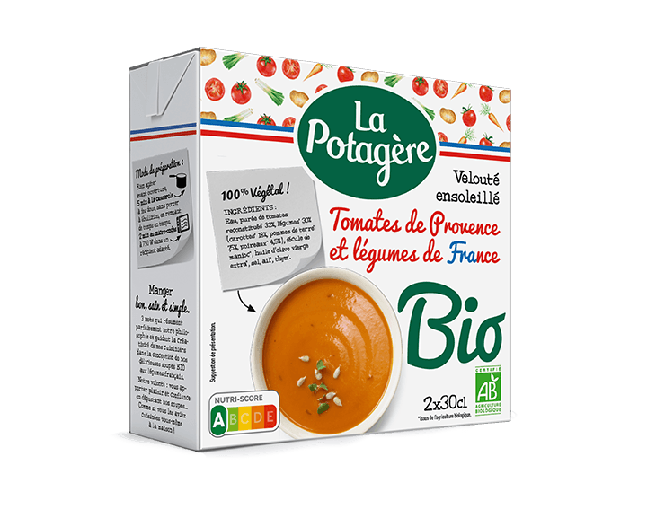 Velouté Tomates de provence & légumes de France
