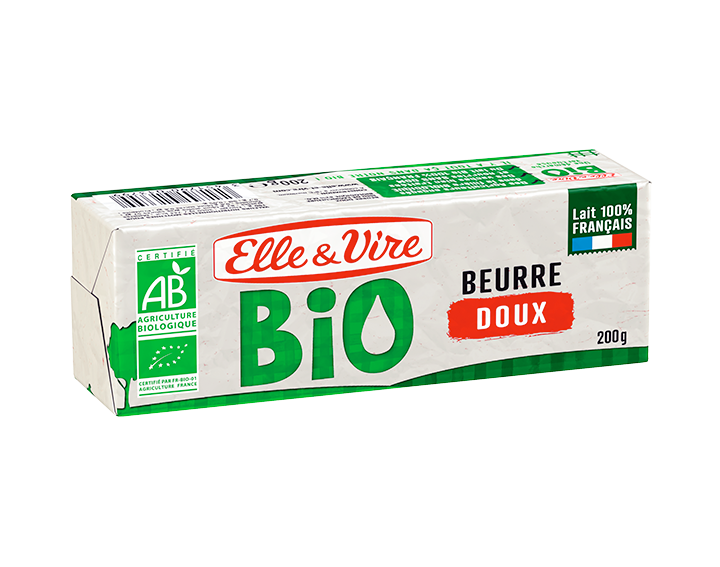 Elle & Vire Beurre Bio Doux 200g