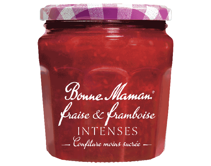 Confiture Fraise & Framboise INTENSES 335g